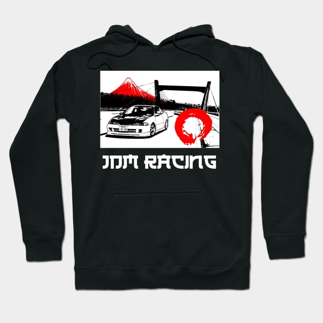 JDM Japanese Street Racing design Gift Hoodie by KuTees